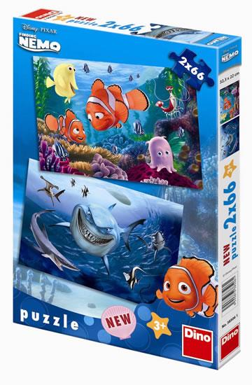 Kniha: Nemo - puzzle 2 motivy v balení 2x66 dílautor neuvedený