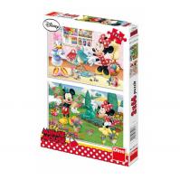 Pracovitá Minnie - Puzzle 2x66