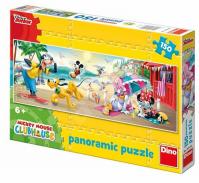 Mickeyho letní radovánky - puzzle panoramic 150 dílků