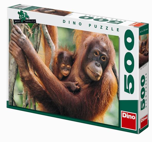 Kniha: Orangutani - puzzle 500 dílkůautor neuvedený