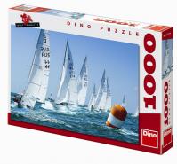 Závodní plachetnice - puzzle 1000 dílků