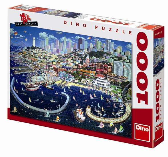 Kniha: San Franciso - puzzle 1000 dílkůautor neuvedený