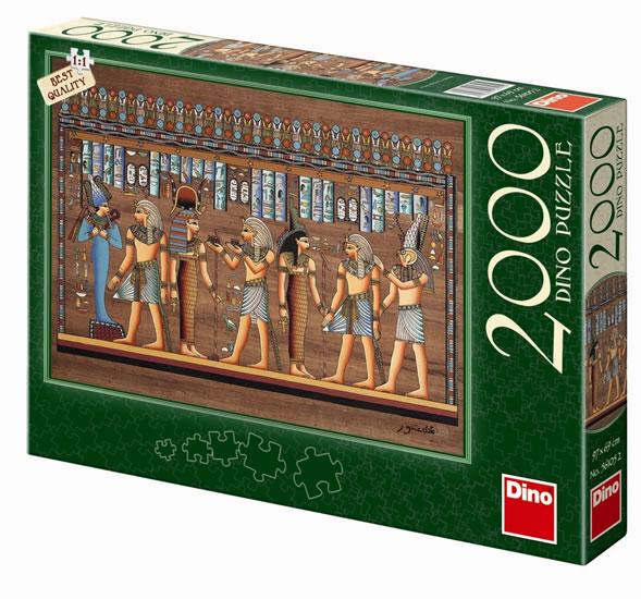 Kniha: Egyptské hieroglyfy - puzzle 2000 dílkůautor neuvedený