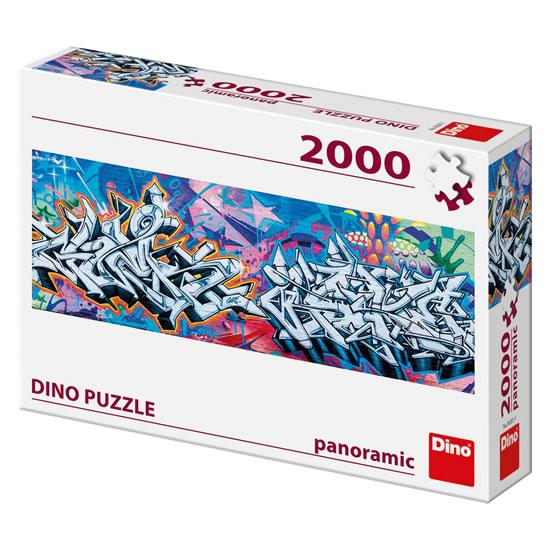 Kniha: Grafitti: panoramic puzzle 2000 dílkůautor neuvedený