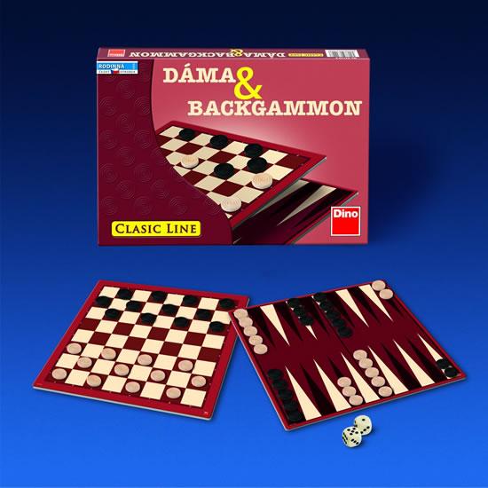 Kniha: Dáma a Backgammon - Hraautor neuvedený