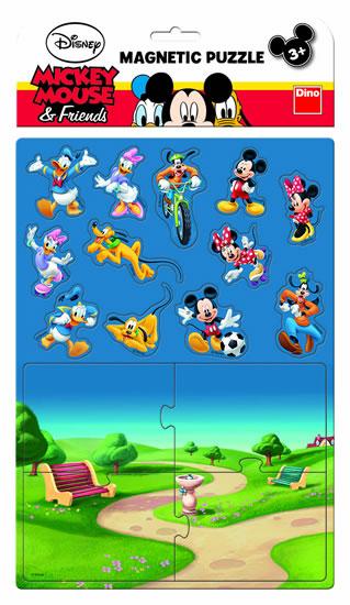 Kniha: Mickeyho Klubík - Magnetické puzzleautor neuvedený