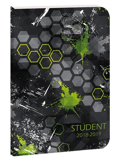 Kniha: Školní diář 2018/2019 STUDENT Spaceautor neuvedený