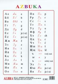Azbuka - tabulka A4 lamino