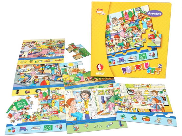 Kniha: Puzzle SET II. - BABYautor neuvedený