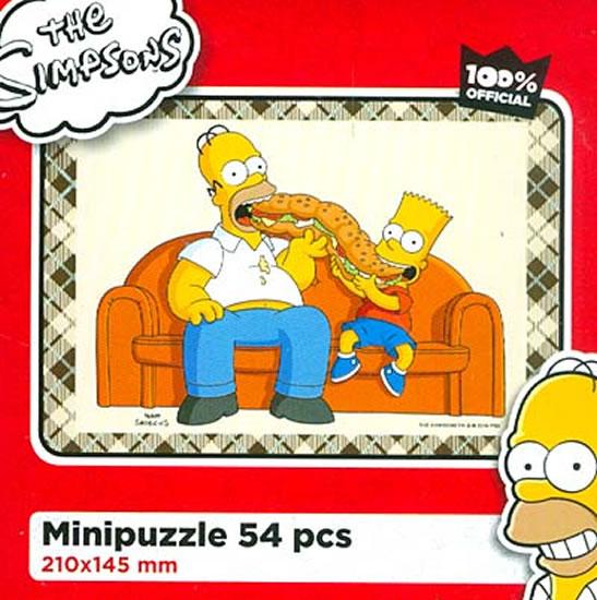 Kniha: The Simpsons: Maxibageta/Mini Puzzleautor neuvedený