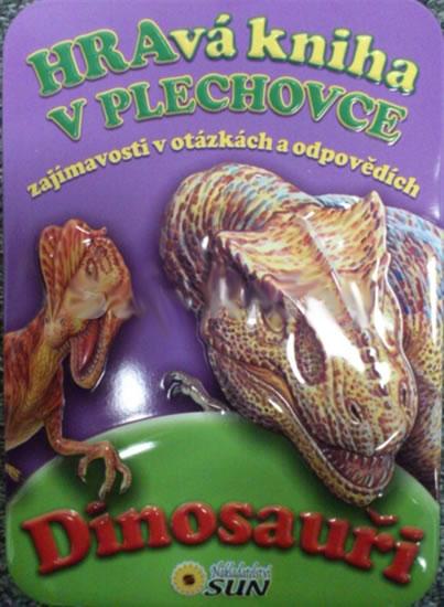 Kniha: Dinosauři - Hravá kniha v plechovceautor neuvedený