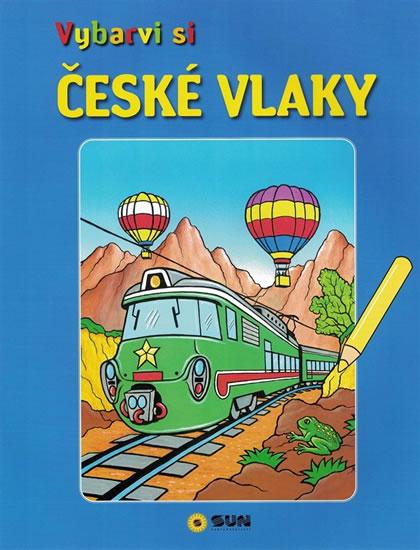 Kniha: České vlaky - Vybarvi siautor neuvedený