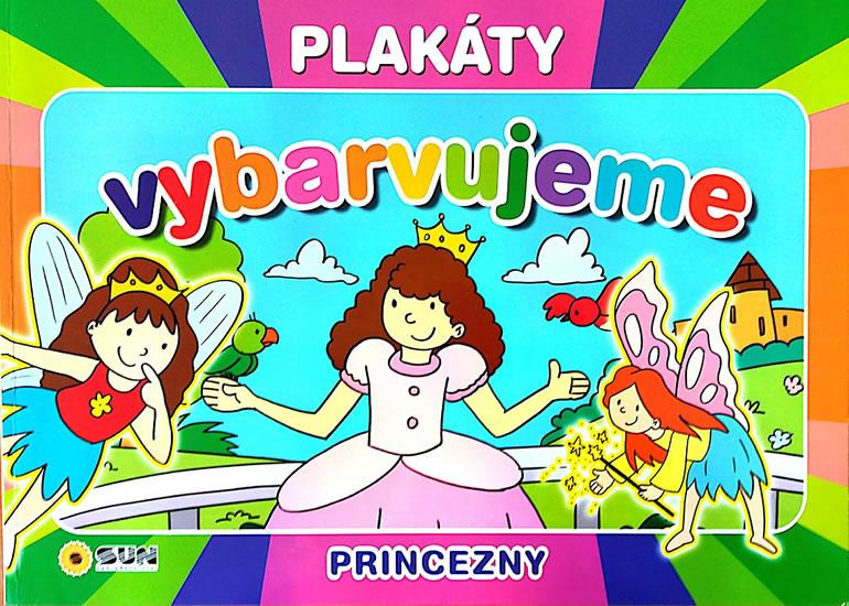 Kniha: Princezny - Vybarvujeme XL plakátyautor neuvedený