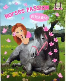 Horses Passion 1 - Milujeme koníky - Omalovánky a samolepky