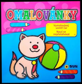 Omalovánky pro nejmenší - modrá