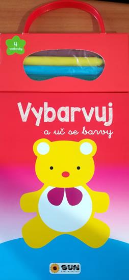 Kniha: Medvídek - Vybarvuj a uč se barvyautor neuvedený