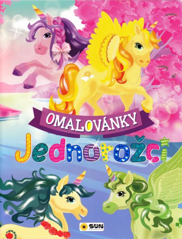 Kniha: Omalovánky - Jednorožci - velká knihaautor neuvedený
