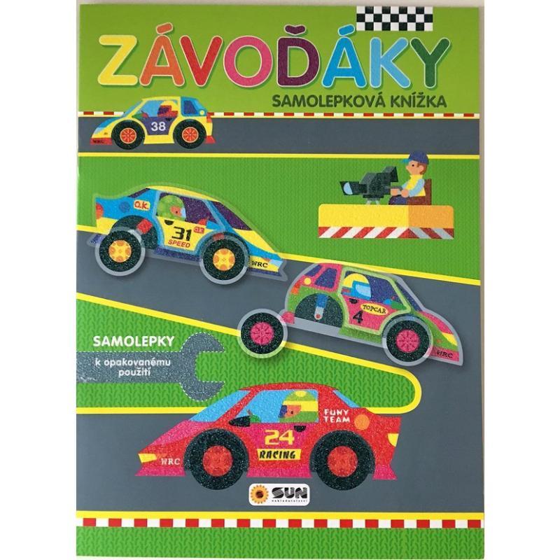 Kniha: Závoďáky - samolepková knížkaautor neuvedený