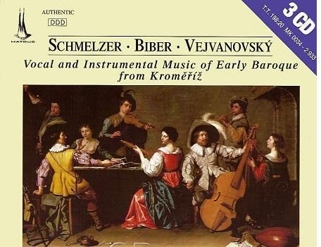 Kniha: Various:  Vejvanovský, Biber, Schmelzer (3Cd) - Various