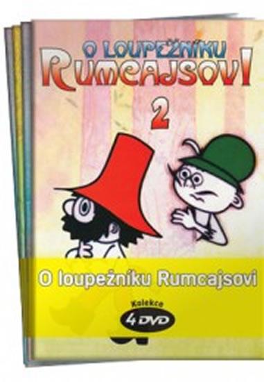 Kniha: O loupežníku Rumcajsovi - kolekce 4 DVD - Čtvrtek Václav