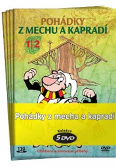 Kniha: Pohádky z mechu a kapradí - kolekce 5 DVD - Smetana Zdeněk