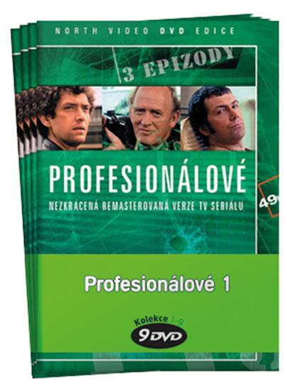 Kniha: Profesionálové 1. - kolekce 9 DVDautor neuvedený