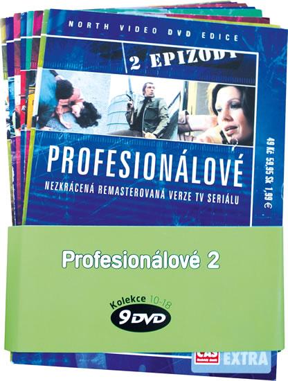 Kniha: Profesionálové 2. - kolekce 9 DVDautor neuvedený