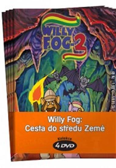 Kniha: Willy Fog: Cesta do středu Země - kolekce 4 DVD - Verne Jules