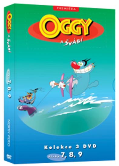 Kniha: Oggy a švábi 7 - 9 / kolekce 3 DVDautor neuvedený