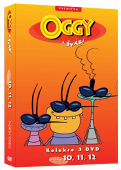 Kniha: Oggy a švábi 10 - 12 / kolekce 3 DVDautor neuvedený