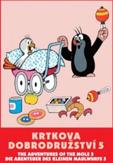 Kniha: Krtkova dobrodružství 5. - DVD - Miler Zdeněk