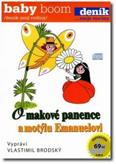 Kniha: O makové panence a motýlu Emanuelovi - CD - Čtvrtek Václav