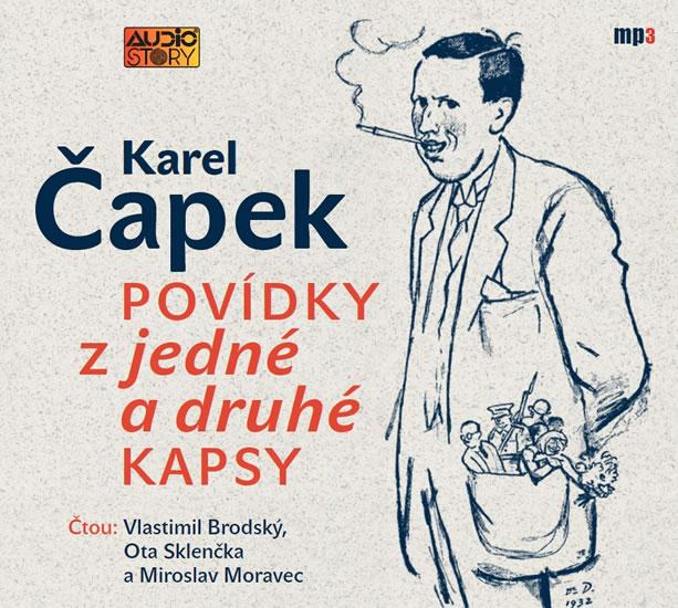 Kniha: Povídky z jedné a druhé kapsy - CDmp3 - Čapek Karel