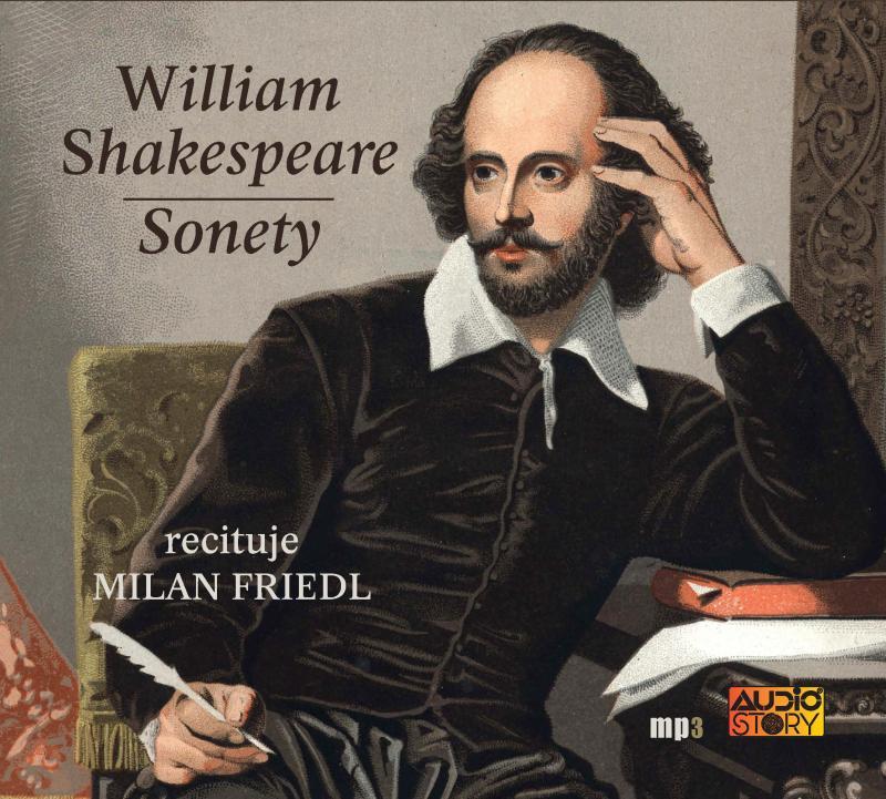 Kniha: Sonety - CDmp3 (Recituje Milan Friedl) - Shakespeare William