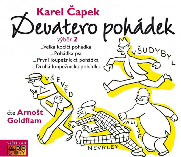 Kniha: Devatero pohádek výběr 2 - CDmp3 (Čte Arnošt Goldflam) - Čapek Karel