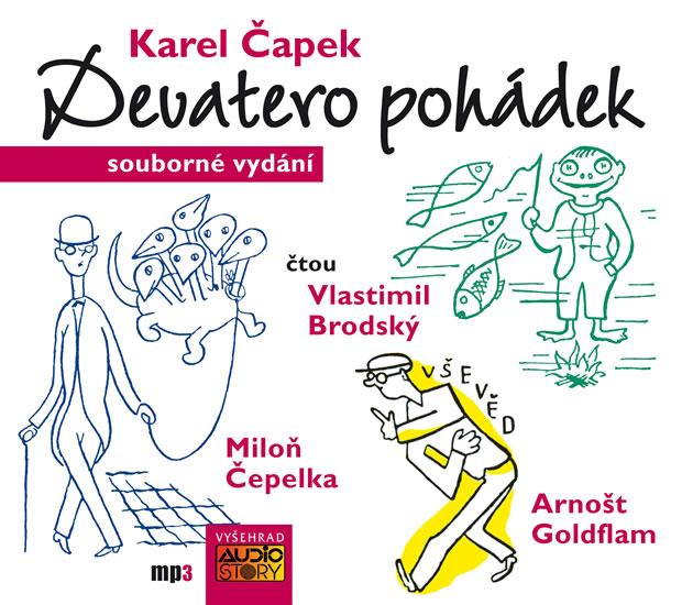 Kniha: Devatero pohádek - komplet - CDmp3 - Čapek Karel