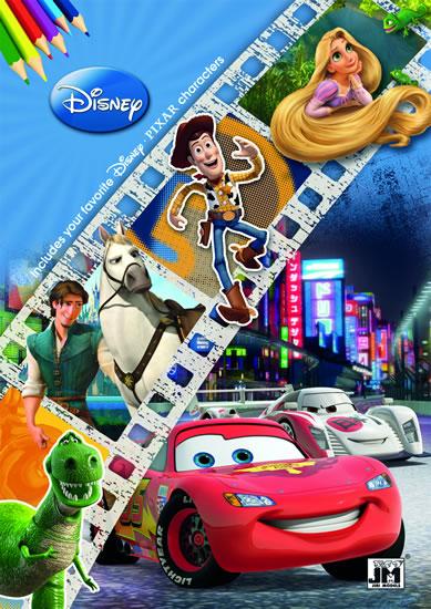 Kniha: Disney filmy 2 - Omalovánky A4autor neuvedený