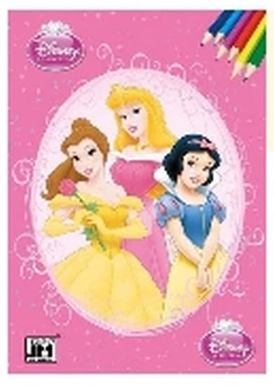 Kniha: Disney Princezny - Omalovánky A5autor neuvedený