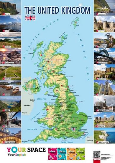 Kniha: Mapa – The United Kingdomautor neuvedený