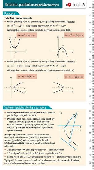 Kniha: Matematika s přehledem 8 - Kružnice, parabolaautor neuvedený