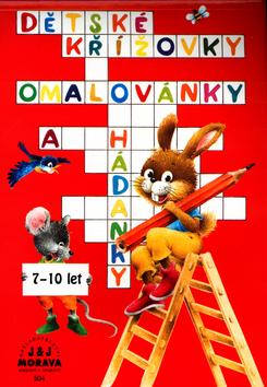 Kniha: Dětské křížovky omalovánky a hádanky - Pavla Koníčková