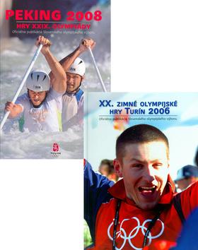 Kniha: Balíček 2ks Peking 2008 + Turin 2006autor neuvedený