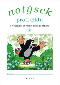 Kniha: Notýsek pro 1. třídu s veselými obrázky Zdeňka Milera - Zdeněk Miler