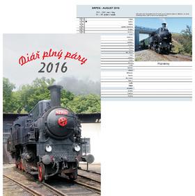 Kniha: Diář plný páry 2016autor neuvedený