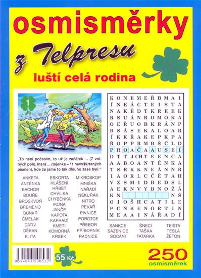 Kniha: Osmisměrky z Telpresu luští celá rodina 2/2009 - 250 osmisměrek - Mazáč Pavel