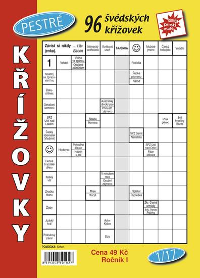 Kniha: Pestré křížovkyautor neuvedený
