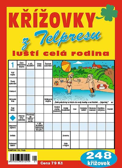 Kniha: Křížovky z Telpresu luští celá rodina - 248 křížovek 1/2012autor neuvedený