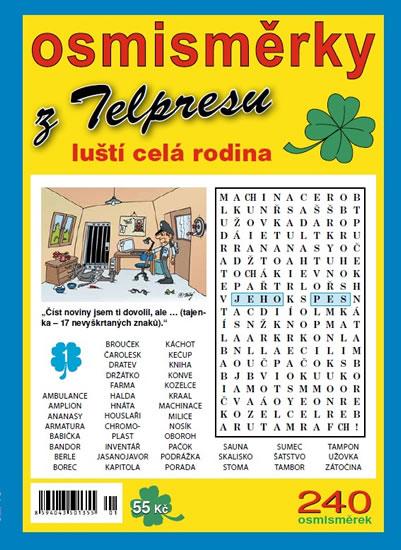 Kniha: Osmisměrky z Telpresu luští celá rodina 2/2013 - 240 osmisměrek - Mazáč Pavel