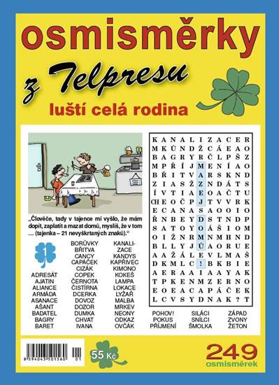 Kniha: Osmisměrky z Telpresu luští celá rodina 2/18 - 249 osmisměrekautor neuvedený