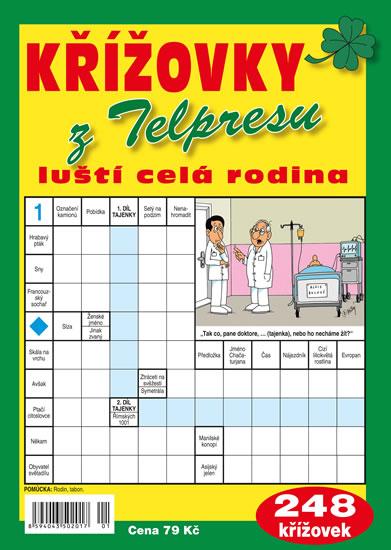 Kniha: Křížovky z Telpresu luští celá rodina -autor neuvedený